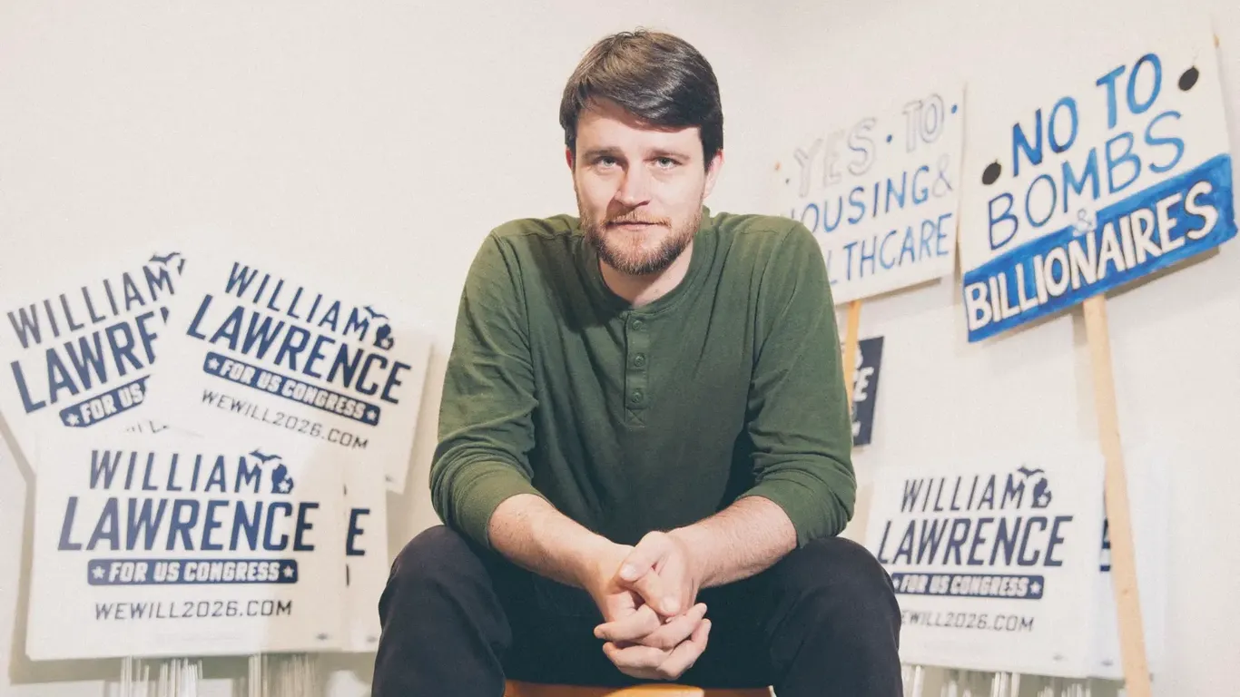 Progressive Will Lawrence wins key Michigan House primary in blow to Dem leaders - Axios