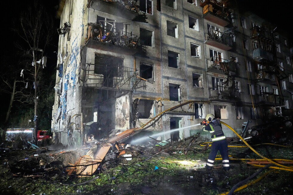 Russia hits Ukrainian capital with ballistic missiles and drones, killing at least 9 - AP News