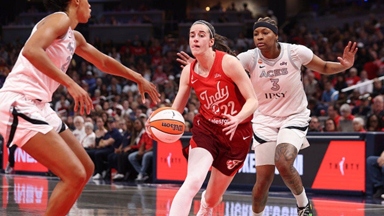 Aces star targets heckling Fever fans in Indy before Chelsea Gray stuns Caitlin Clark in OT thriller - Fox News