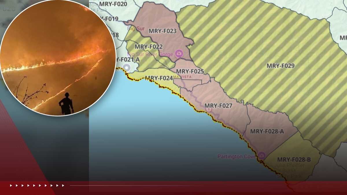 Timber Fire passes 4,500 acres, threatens 503 structures in Big Sur as evacuations remain - KSBW