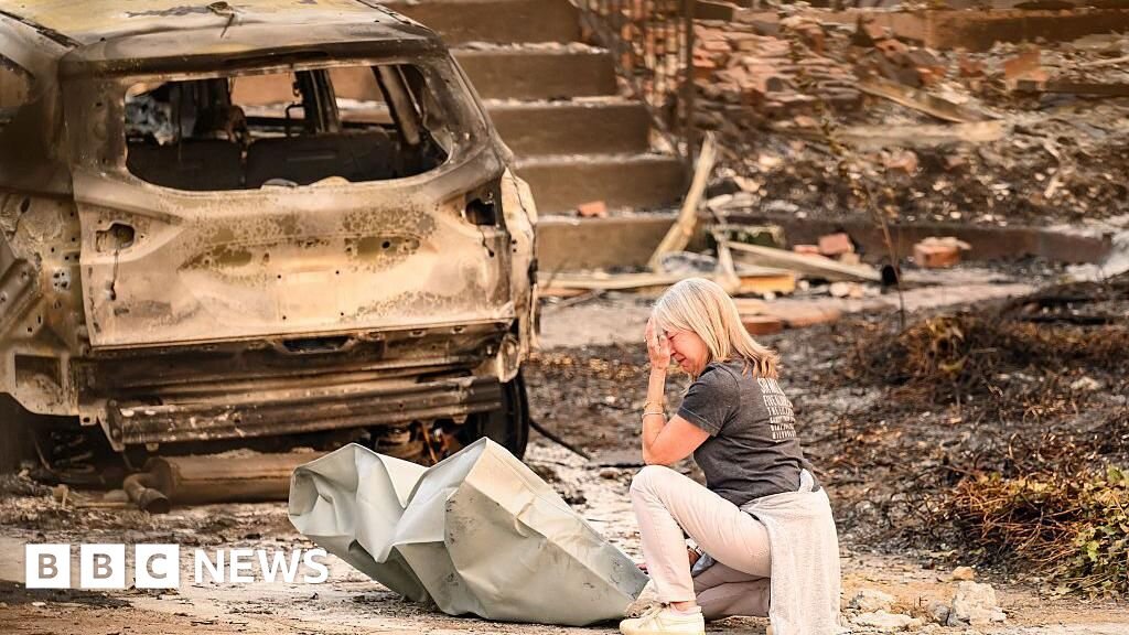 Spokane wildfire arson suspect waited for dry, windy day to start blaze, police say - BBC