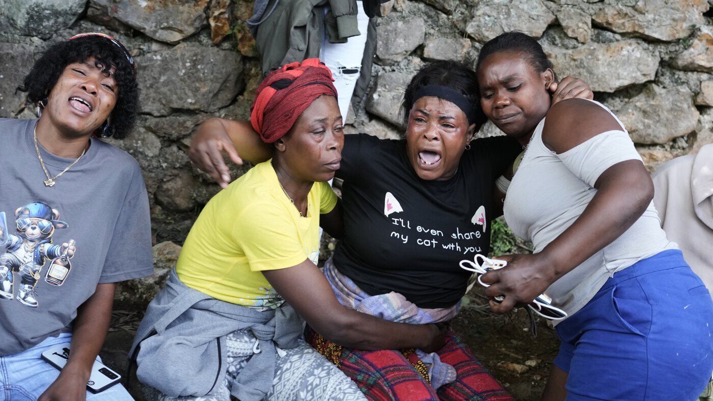 More than 50 kidnapped as violent gang attack in Haiti leaves 47 dead - NPR