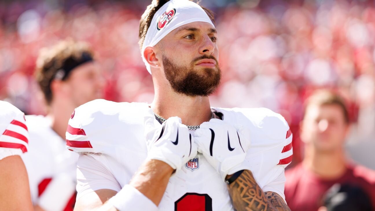 49ers WR Pearsall to have season-ending knee surgery - ESPN