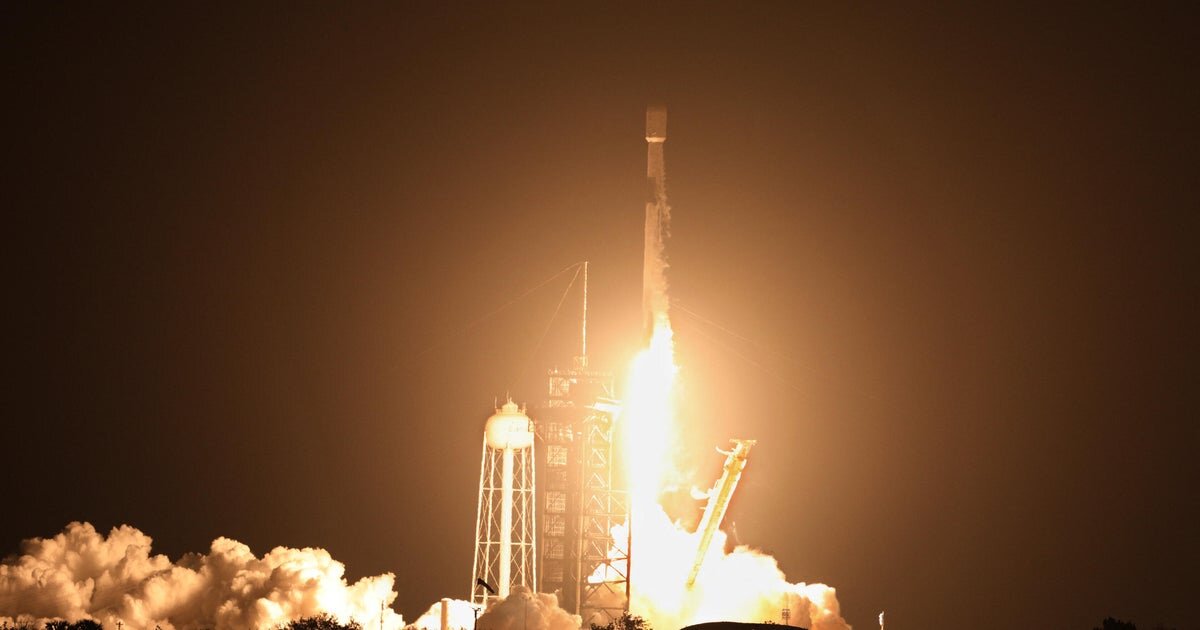 SpaceX rocket booster is on a 5,400-mph collision course with the moon - CBS News