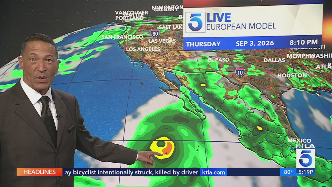 A hurricane could form near Southern California this week, seriously - KTLA