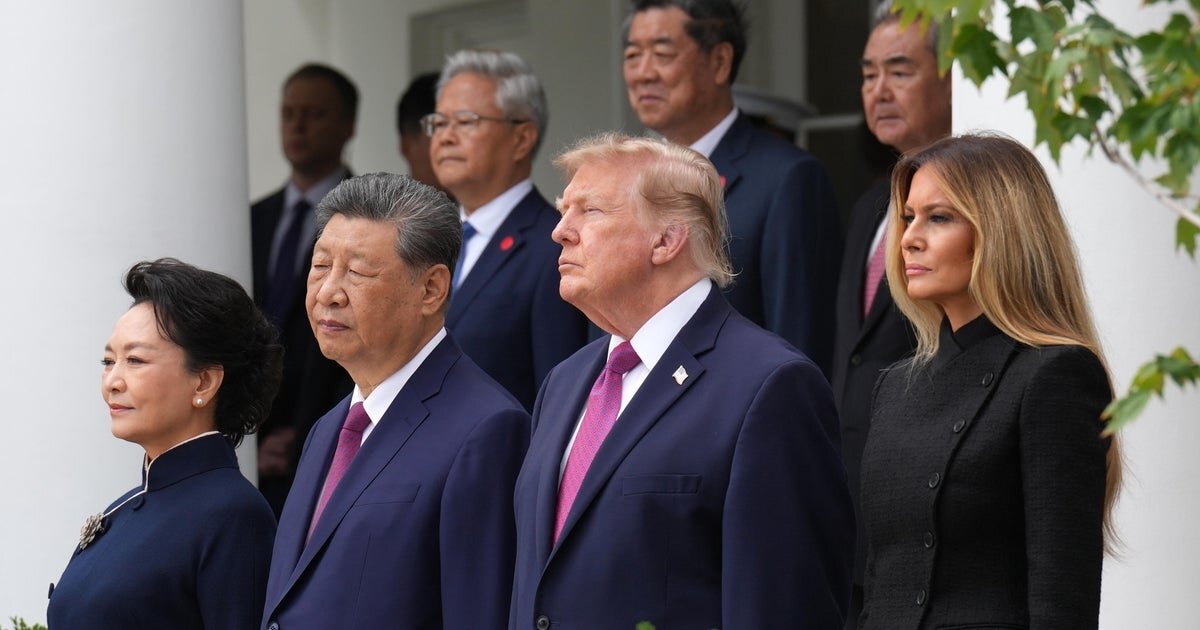 Live Updates: Trump hosting China's Xi at White House as they navigate AI, trade tensions and Taiwan - CBS News