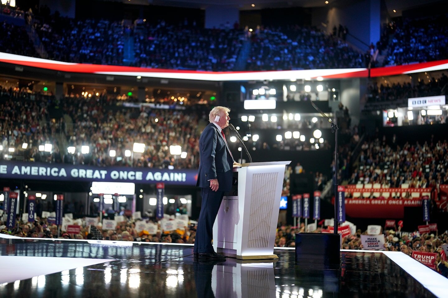Trump makes GOP midterm convention about himself, much to Democrats’ delight - The Washington Post