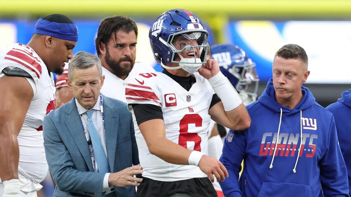Resetting expectations for these six NFL teams with injured quarterbacks: Giants eyeing draft again - CBS Sports
