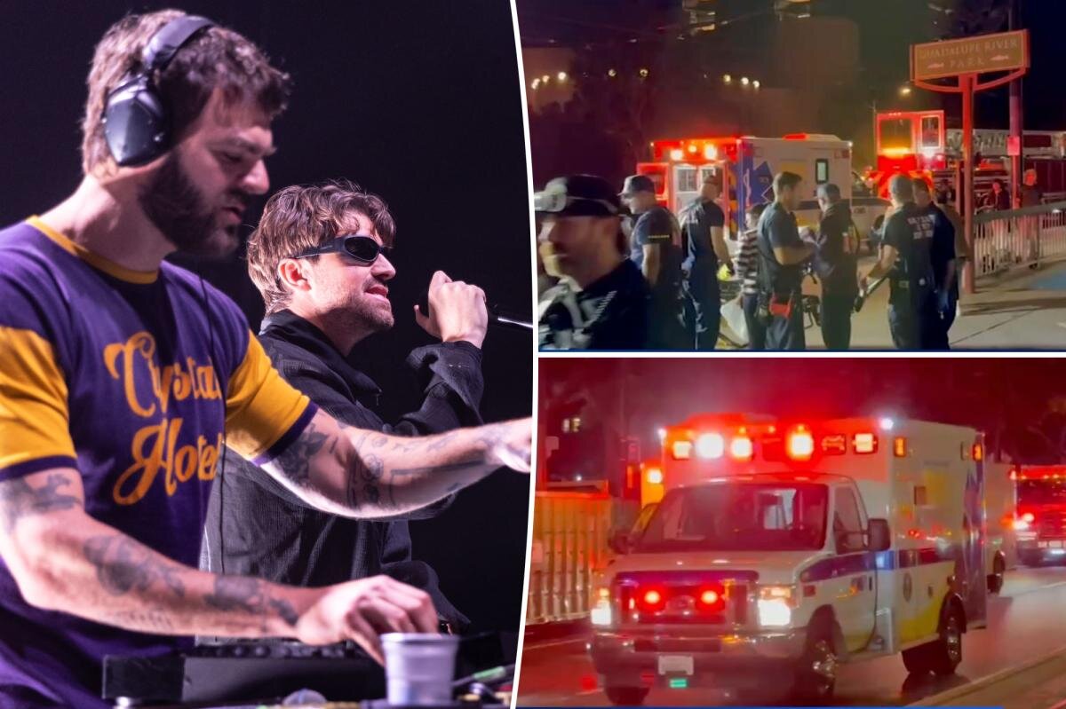 14 fans rushed to the hospital at Chainsmokers’ California concert, second incident in weeks - Page Six