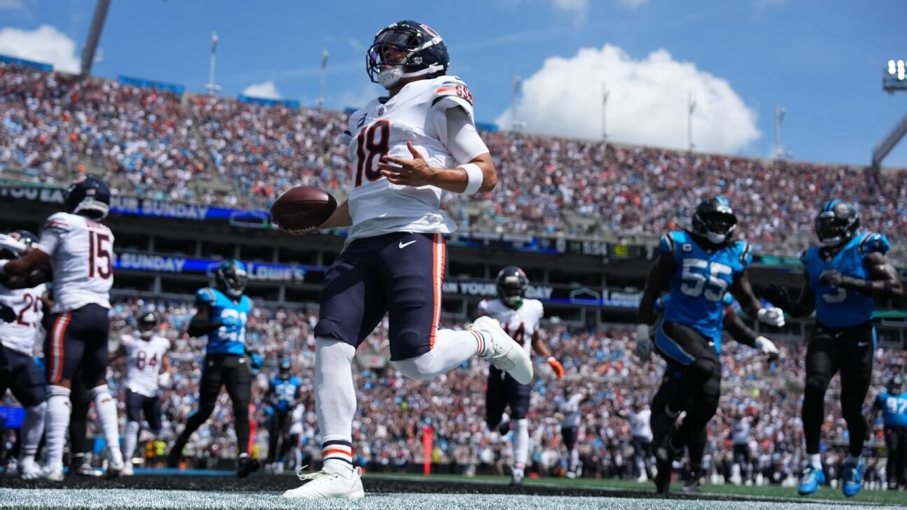 Key NFL Week 1 stats on Bears, Bills, Texans, Bucs, Cardinals - ESPN