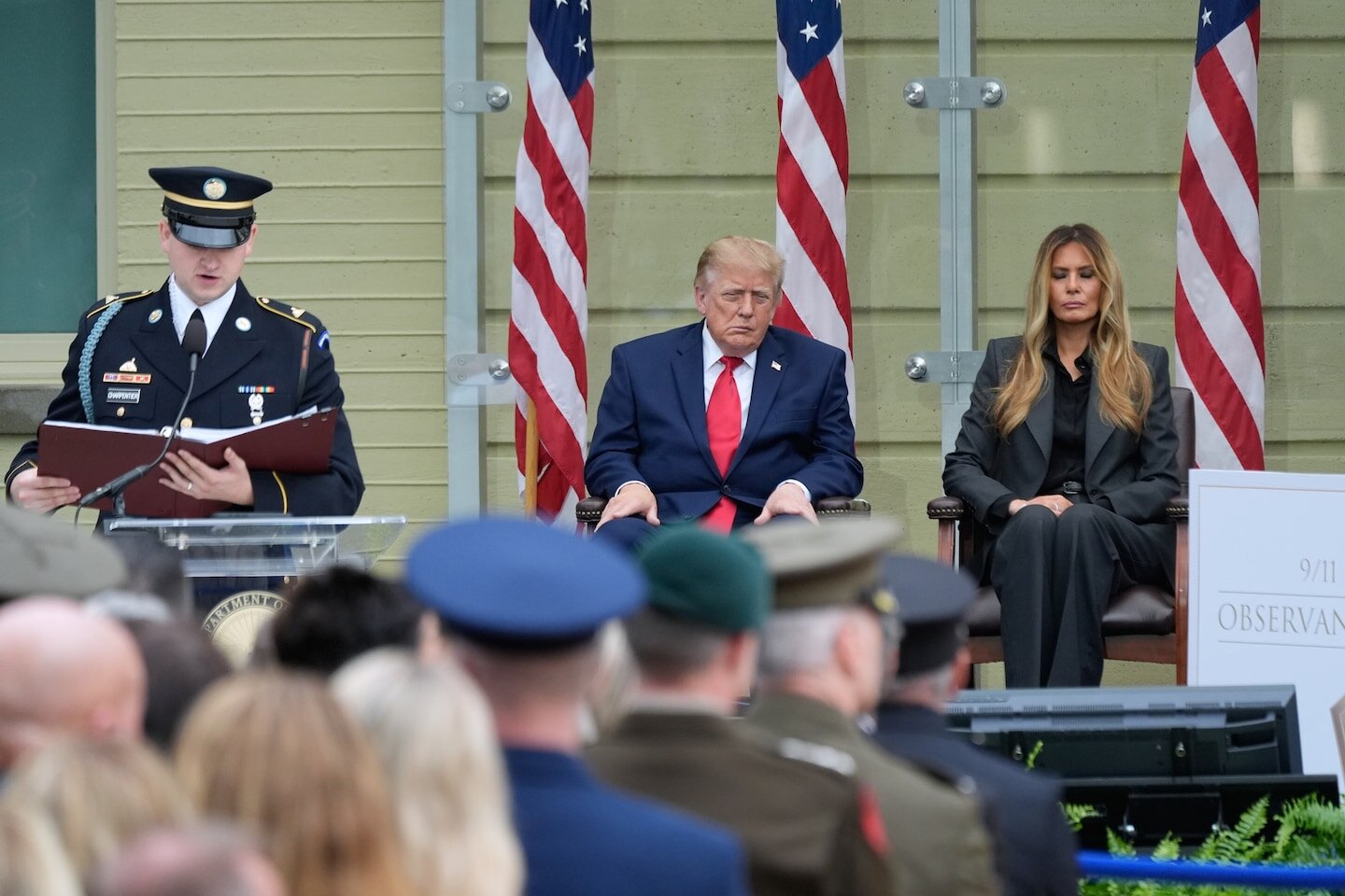 At the Pentagon, Trump ties the legacy of 9/11 to his Iran war - The Washington Post
