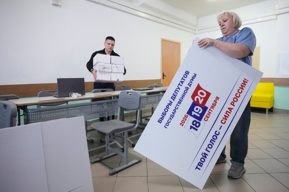 Russia votes in wartime parliamentary election set to secure the Kremlin’s power - AP News