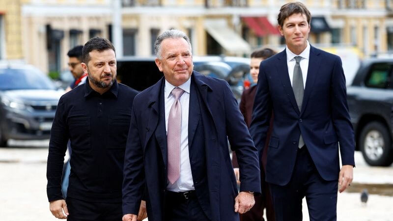 Witkoff and Kushner arrive in Kyiv for second leg of US diplomacy push - CNN