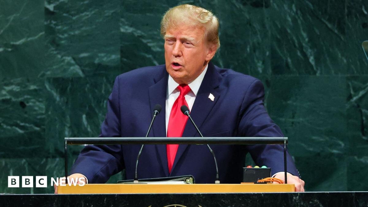 Live updates: Trump arrives at UN General Assembly - BBC