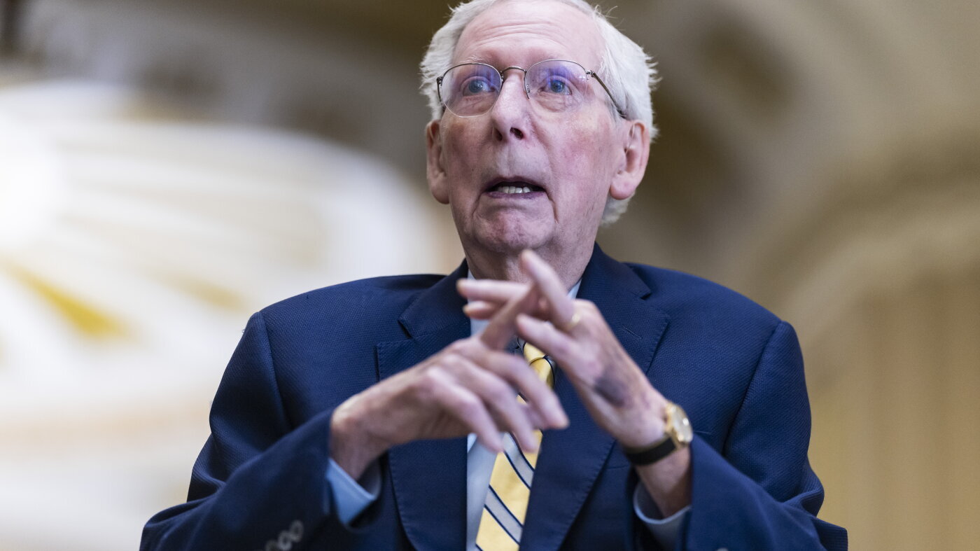 Mitch McConnell returns to Senate after fall that led to an extended medical absence - NPR