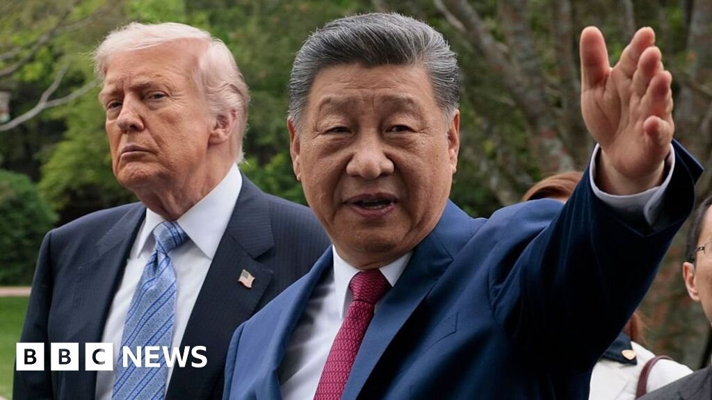 Trump and Xi meet as AI rivalry reshapes global power dynamics - BBC