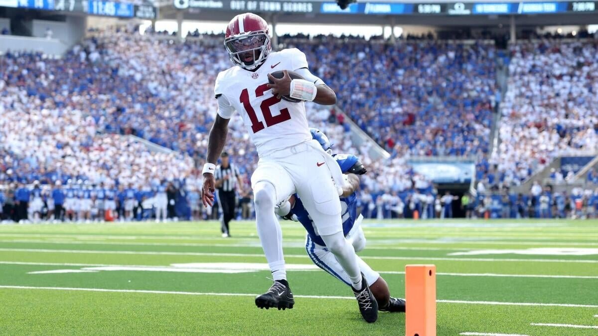 College football winners, losers: Alabama QB Keelon Russell has arrived, Texas A&M faceplants - cbssports.com