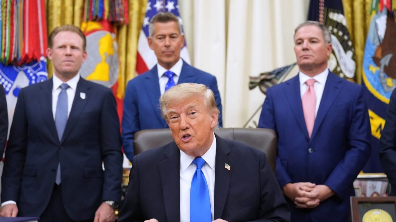 Trump posts map with American flag emblazoned over Canada, Greenland, Mexico - thehill.com
