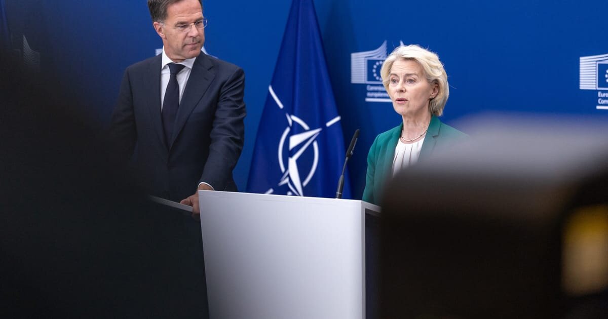 Von der Leyen, Rutte say Russian ‘intimidation will not work’ to stop Ukraine aid - politico.eu