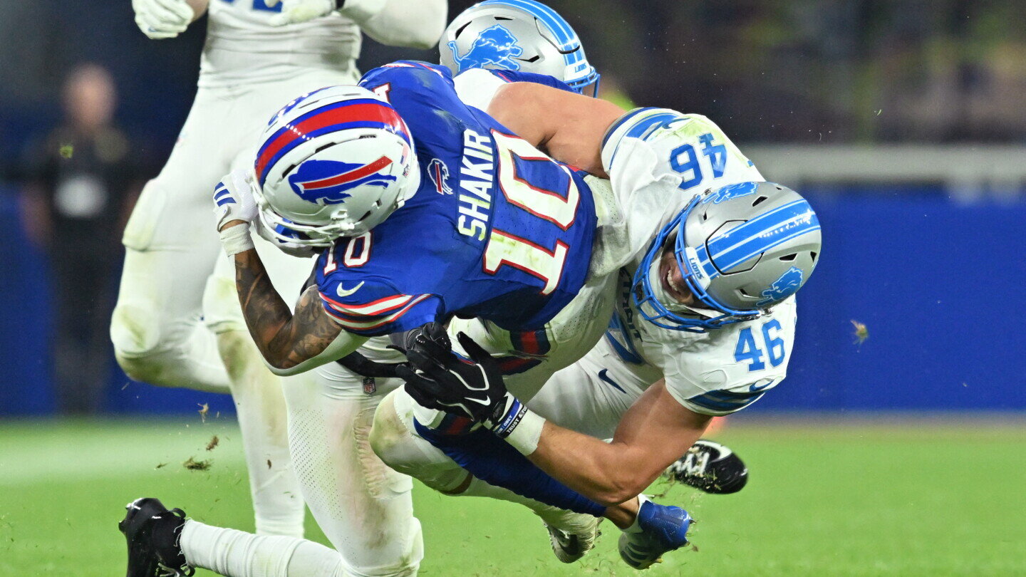 Jack Campbell fights back tears in explaining Lions loss to Bills - NBC Sports