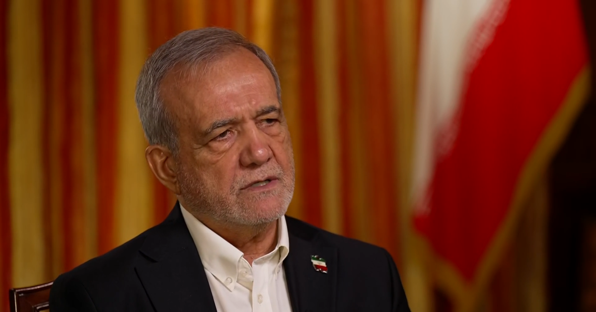 Transcript: Iranian President Masoud Pezeshkian on "Face the Nation with Margaret Brennan" - CBS News