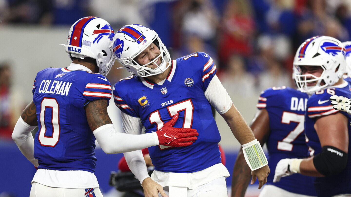 Thursday Night Football: Josh Allen accounts for five TDs in Bills’ 41-31 win over Lions - NBC Sports