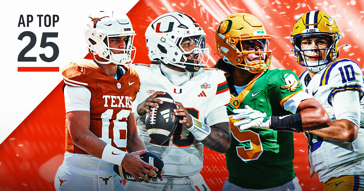 College Football Rankings: AP Poll Top 25 after Week 1 released - on3.com