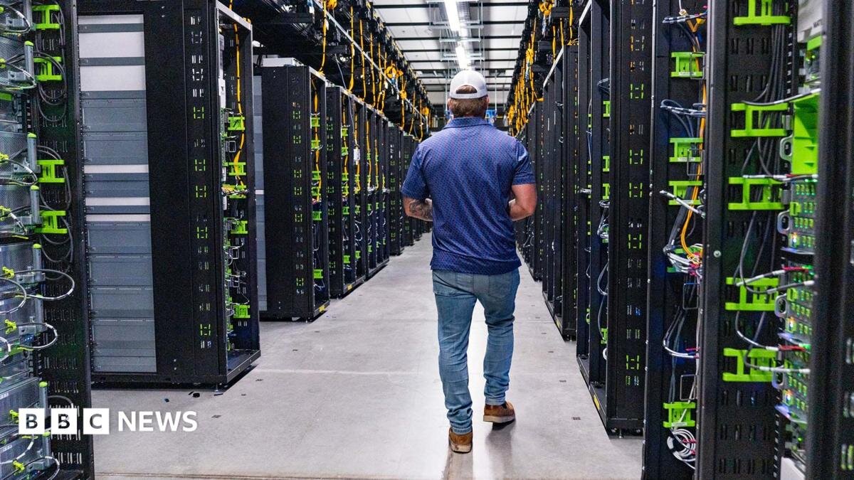 Tech stocks fall after calls for AI development to slow down - BBC