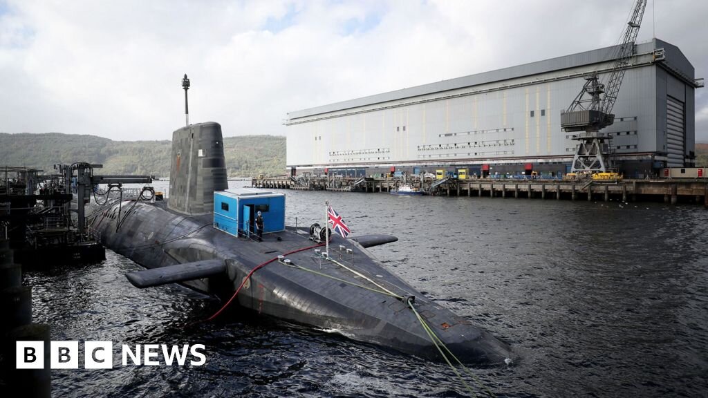 Faslane dry docks and research ship to be built in UK, says chancellor - BBC