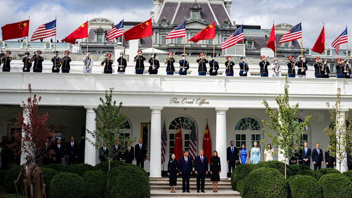 Pomp prevails over substance as Donald Trump hosts Xi Jinping - ft.com