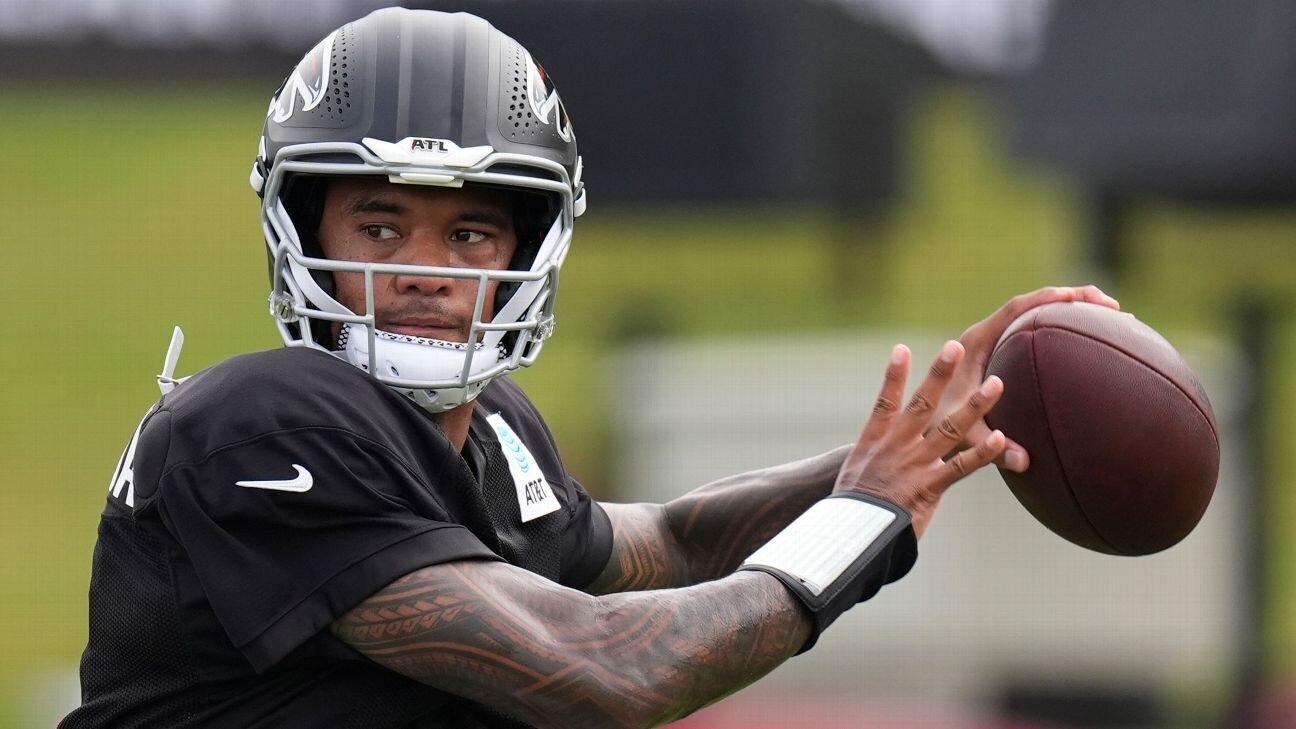Tagovailoa out, Rush to start at QB for Falcons vs. Steelers - ESPN