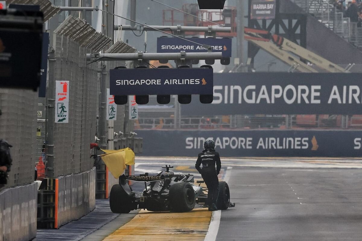 Winners and losers from F1's wet Singapore GP sprint race - The Race