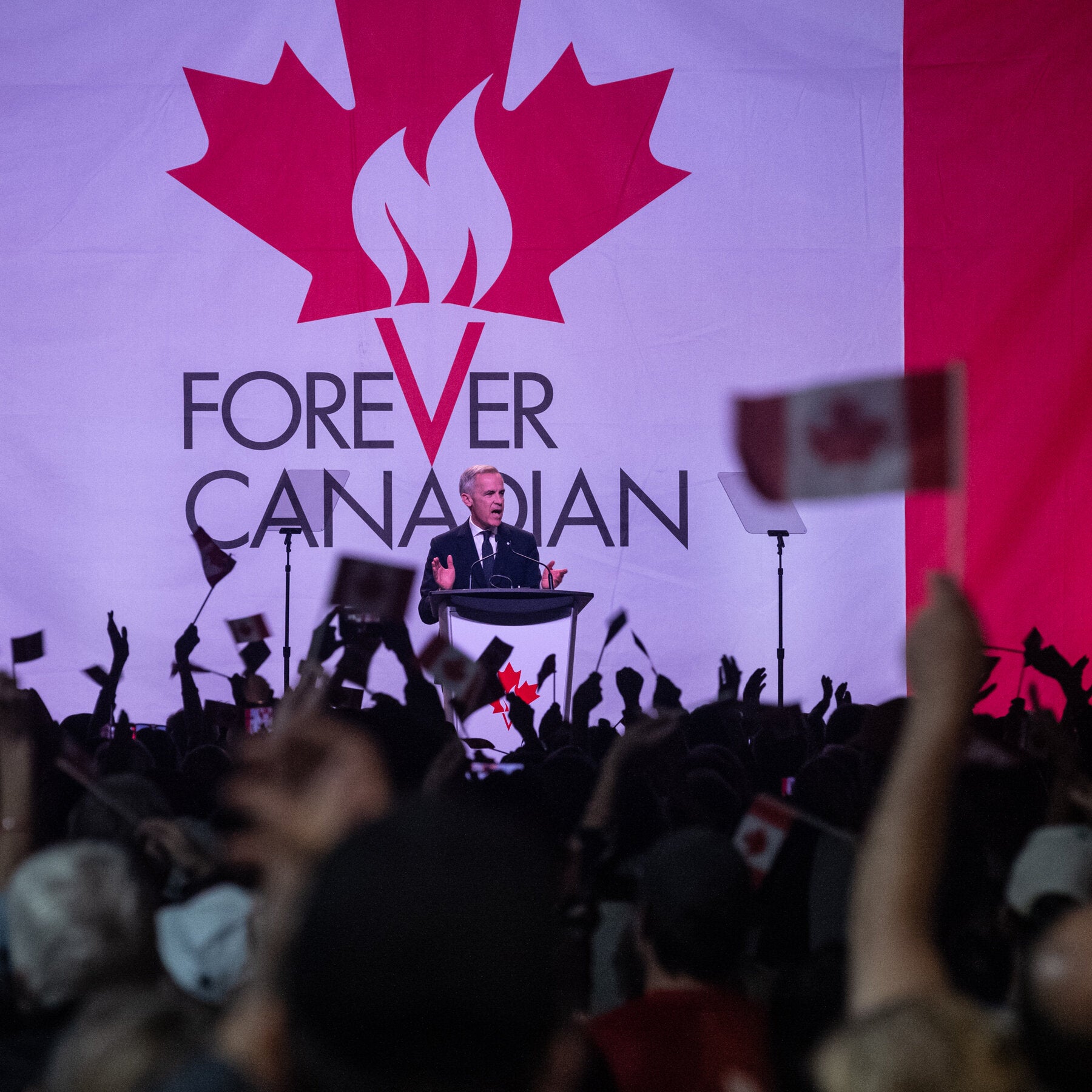 A Calgary Crowd Rallies for Canada as Alberta’s Vote on Secession Nears