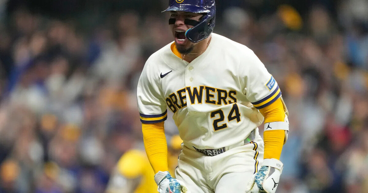 Brewers overcome rough Jacob Misiorowski start with Williams Contreras and Jackson Chourio homers to take 1-0 lead over Padres - Yahoo Sports