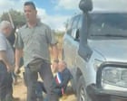 Guardian reporter filmed masked militants seconds before West Bank attack on French mayor
