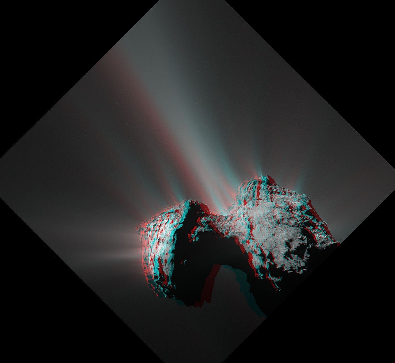 APOD: 2026 October 17 - 3D 67P - NASA Science (.gov)