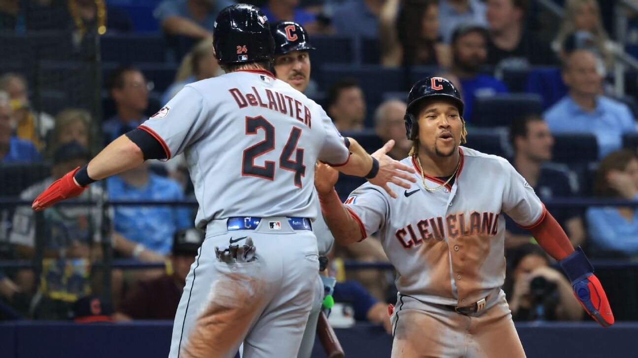 Guardians come from behind to beat Rays in Game 1 of ALCS - ESPN