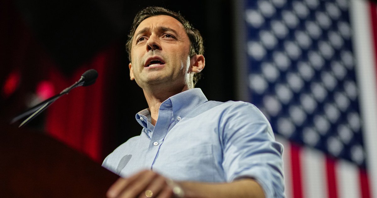 In heated Georgia Senate debate, Jon Ossoff says he won’t run for president in 2028 - NBC News