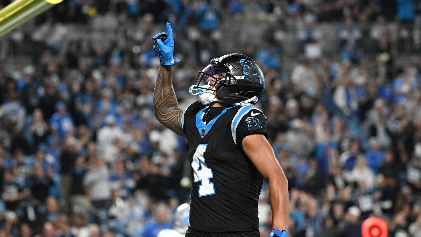 Sunday Night Football: Tetairoa McMillan’s big night powers Panthers to 32-26 victory - NBC Sports