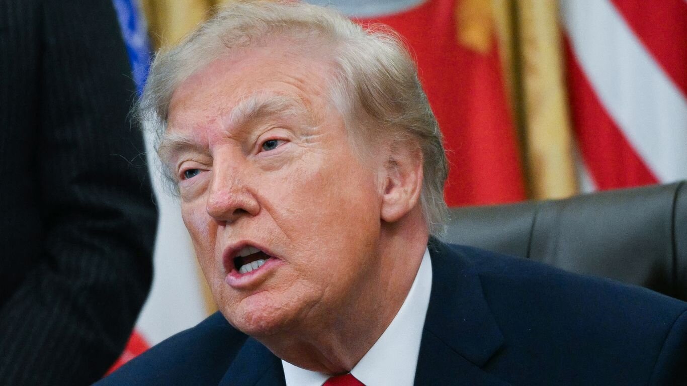 Trump: Anyone saying "AI" is "THE ENEMY!" The White House uses it - Axios
