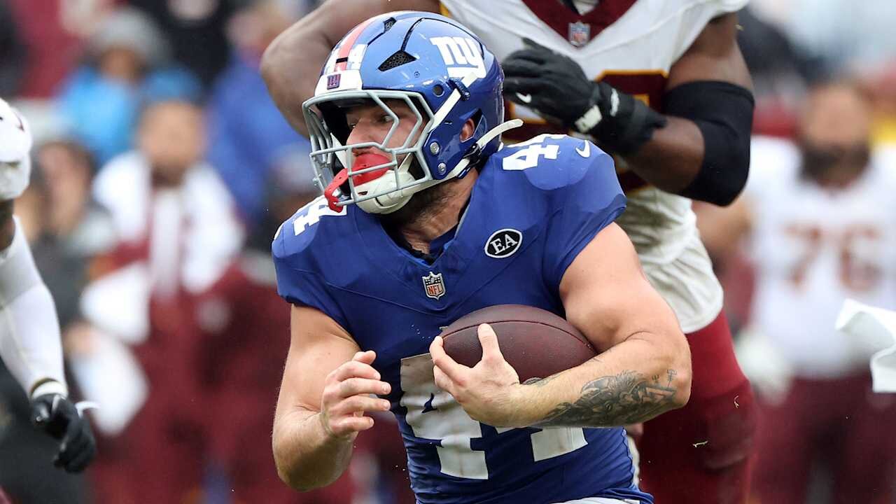 Giants' Cam Skattebo: Commanders' disaster 'a sigh of relief' after fumble - NFL.com