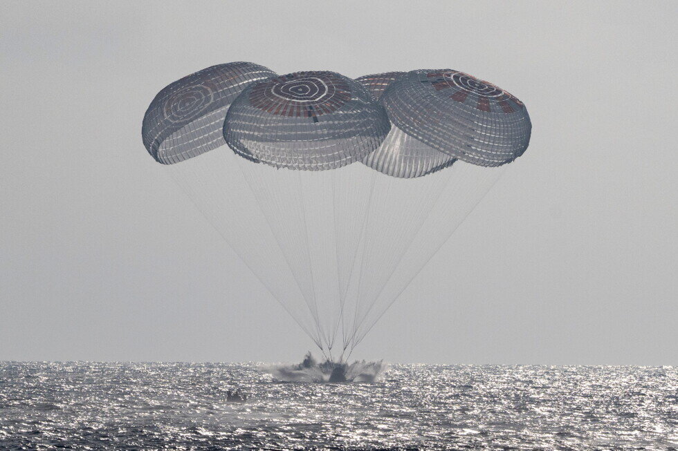 Four astronauts return to Earth after eight months in space - AP News