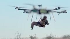 Ukraine says it carried out first drone airlift of wounded soldier from front line