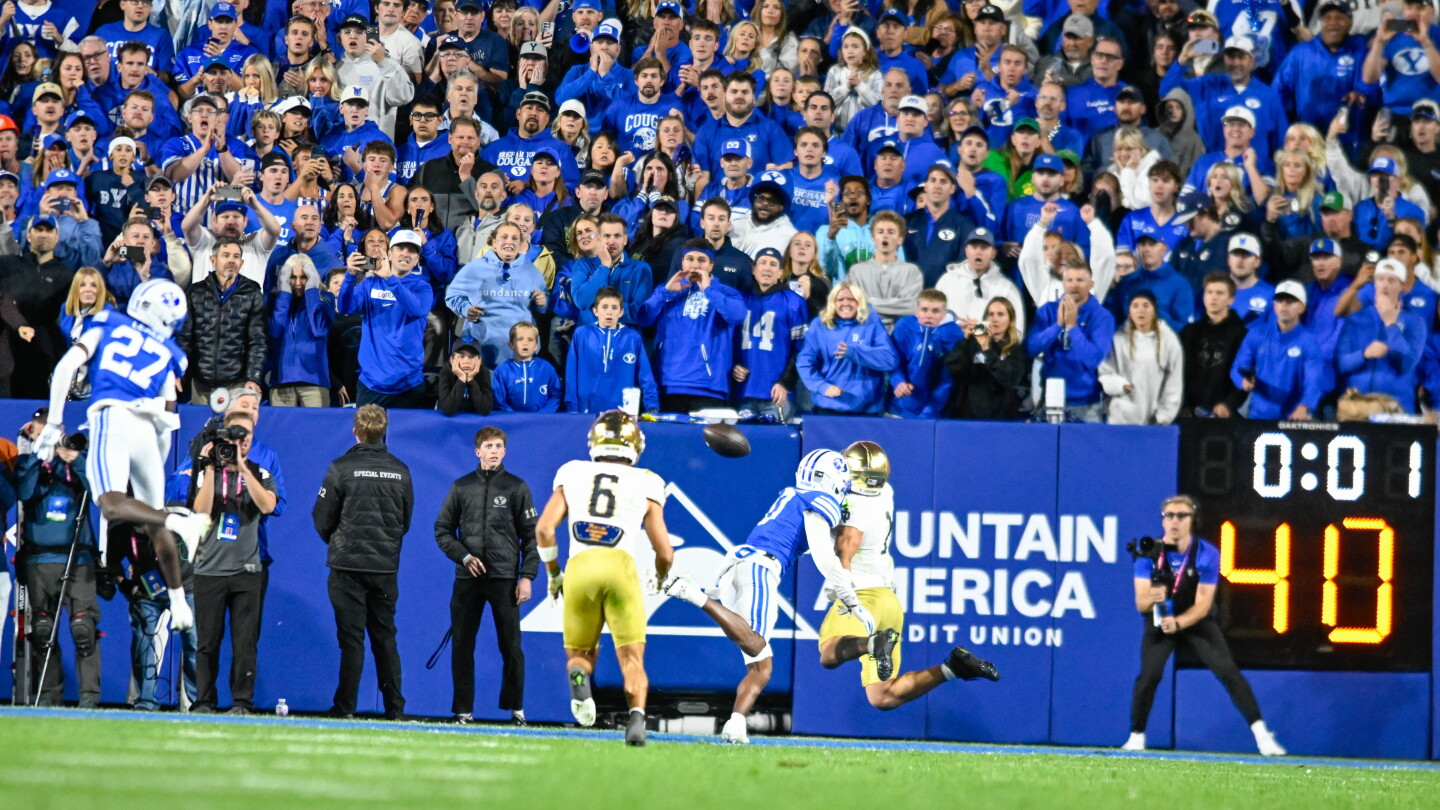 Big 12 admits clock error at end of Notre Dame-BYU game - NBC Sports
