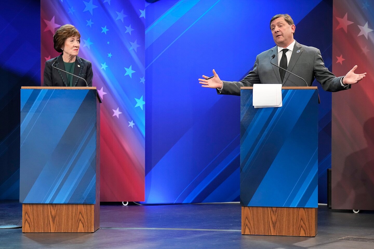Troy Jackson tells Susan Collins to ‘shut up’ during final Maine Senate debate - The Washington Post