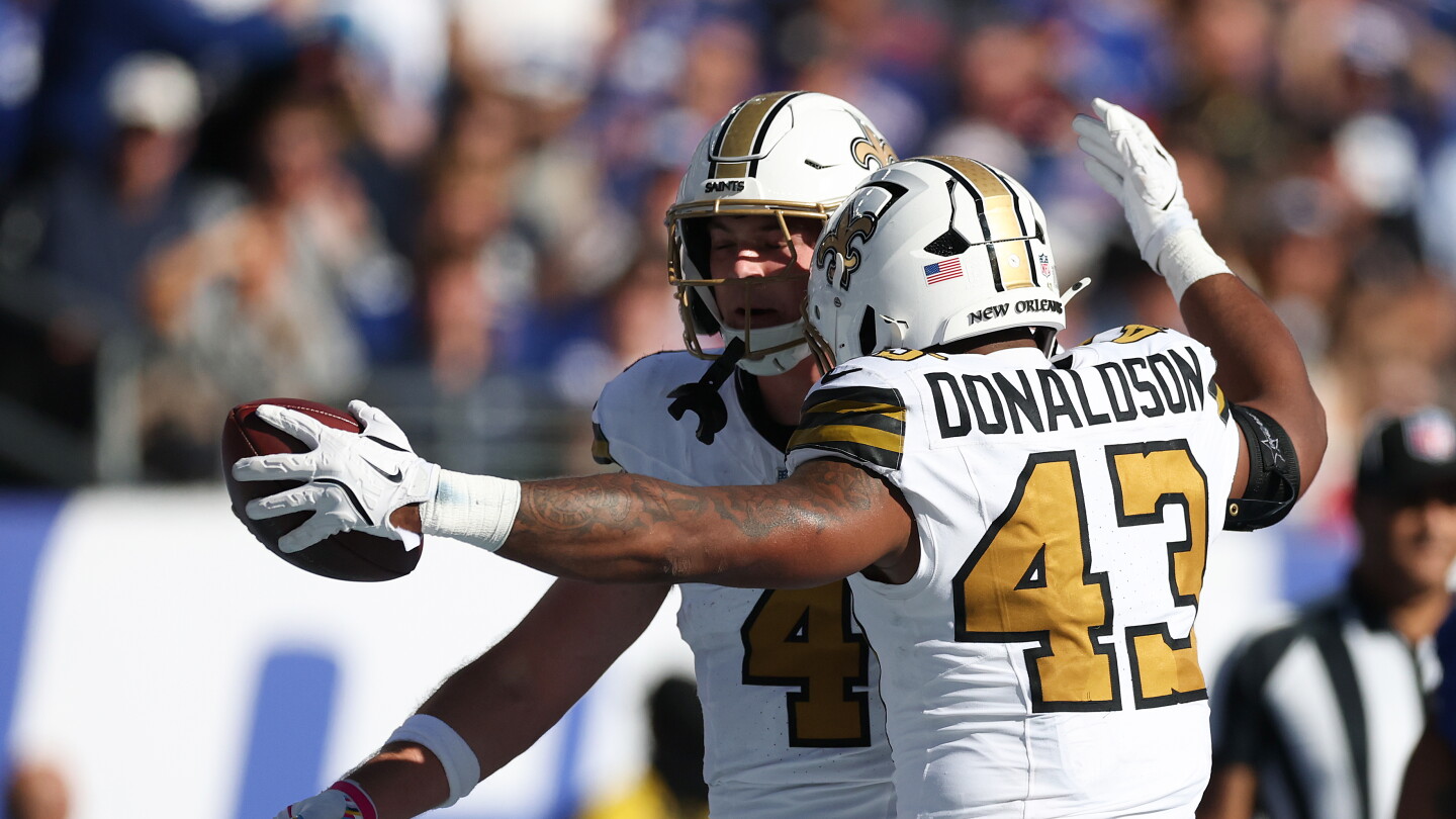 Saints survive J.J. McCarthy, Giants in 34-27 win - NBC Sports